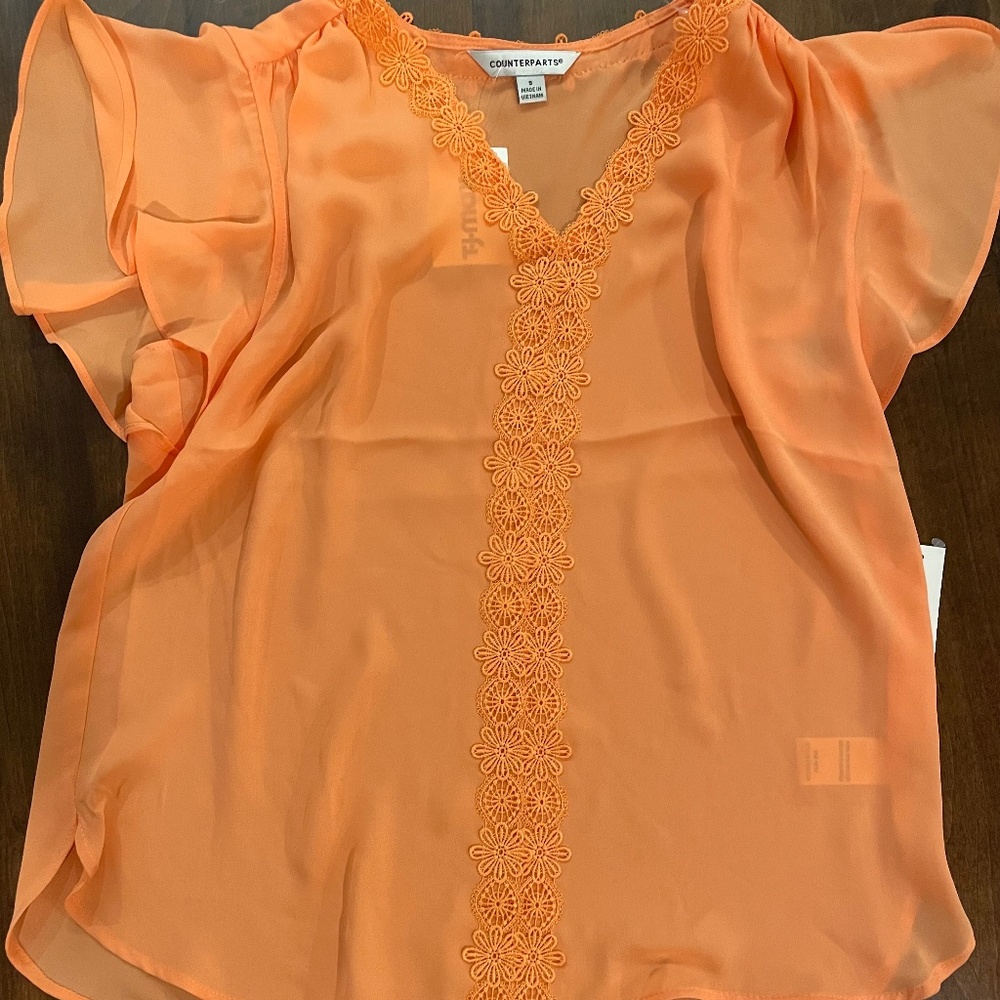 Orange Blouse